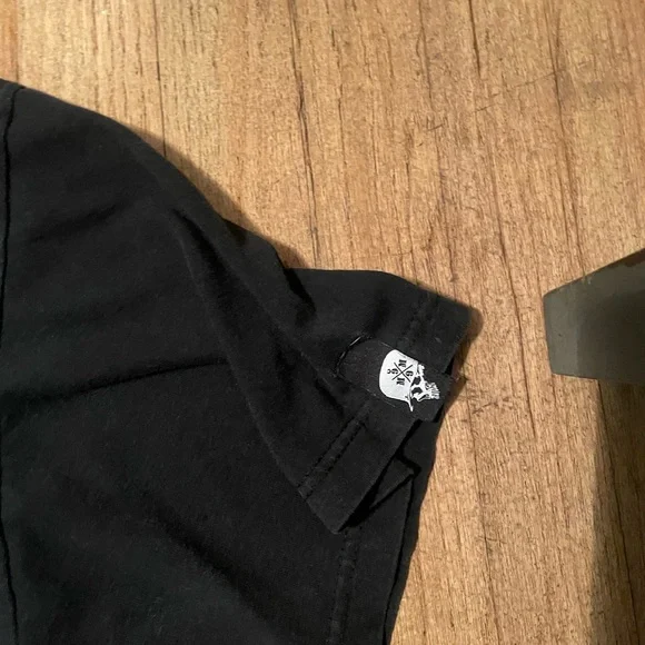 Black Graphic T-Shirt for Men - Picture 3 of 5